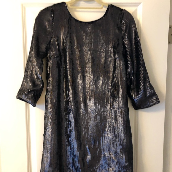 🍾✨🎉NYE DRESS! BNWT J. Crew Sequin Mini Dress - Picture 3 of 5